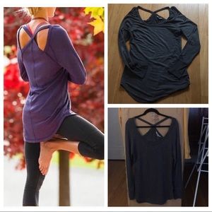 Athleta Nirav Slate Gray Tunic- small